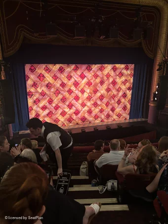 Palace Theatre Circle F31 view from seat photo