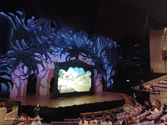 National Theatre - Olivier Stalls M45 view from seat photo