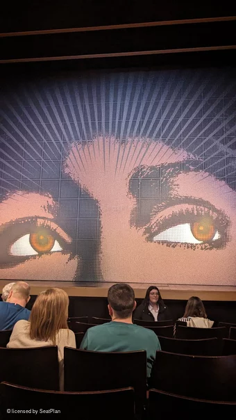 Aldwych Theatre Stalls F10 view from seat photo