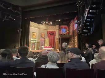 Duchess Theatre Stalls J5 view from seat photo
