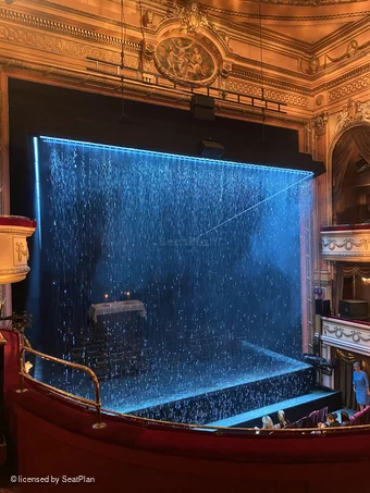 Gielgud Theatre Dress Circle C28 view from seat photo
