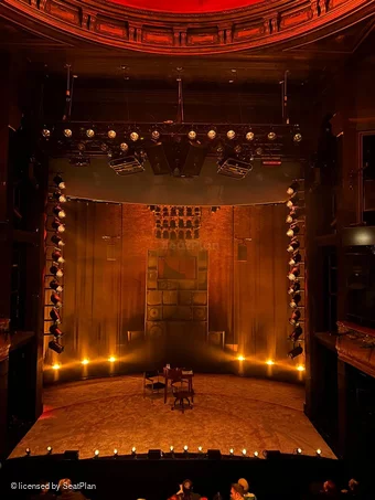 Royal Court Theatre Circle B11 view from seat photo