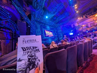 Winter Garden Theatre Orchestra G13 view from seat photo