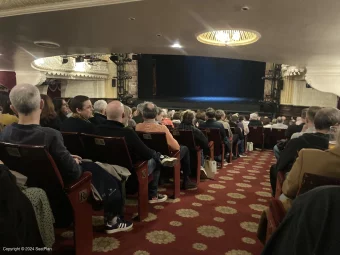 Richmond Theatre Stalls S4 view from seat photo