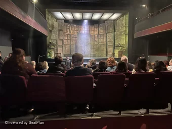 Charing Cross Theatre Stalls K9 view from seat photo