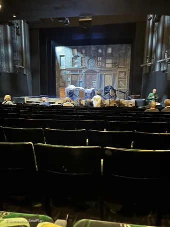 Trafalgar Theatre Stalls N8 view from seat photo