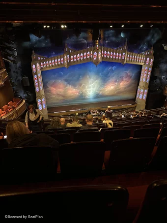 Prince of Wales Theatre Circle L33 view from seat photo