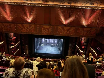 Prince Edward Theatre Grand Circle M16 view from seat photo