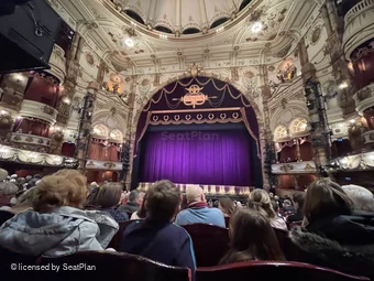 London Coliseum Stalls P5 view from seat photo