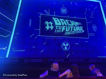 Adelphi Theatre Stalls D23 view from seat photo