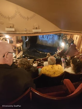 Gielgud Theatre Grand Circle J4 view from seat photo