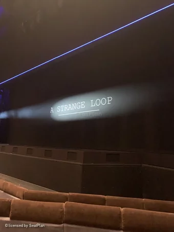 Barbican Theatre Stalls D6 view from seat photo