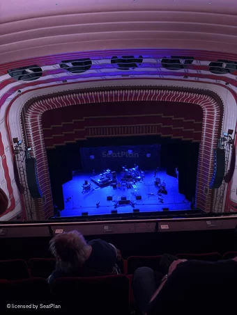 New Theatre Oxford Balcony D27 view from seat photo