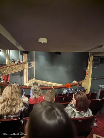 Duke of York's Theatre Royal Circle F18 view from seat photo