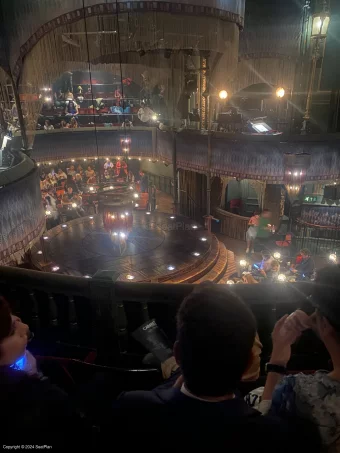 Playhouse Theatre Dress Circle C22 view from seat photo