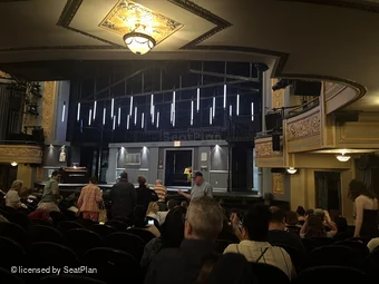 Gerald Schoenfeld Theatre Orchestra O18 view from seat photo