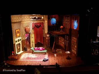 Duchess Theatre Dress Circle C9 view from seat photo