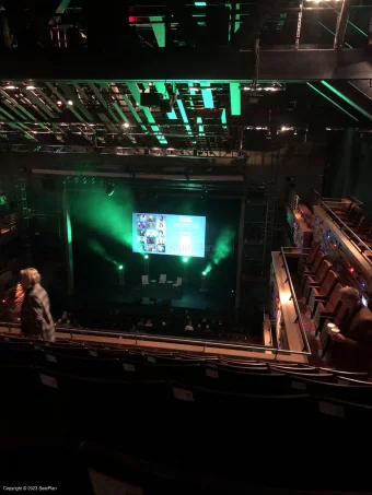 Aylesbury Waterside Theatre Circle 2 G3 view from seat photo