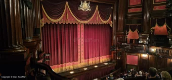 St Martin's Theatre Dress Circle E1 view from seat photo