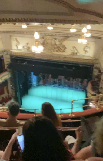 Noel Coward Theatre Balcony D3 view from seat photo