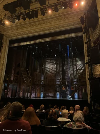Theatre Royal Glasgow Stalls F4 view from seat photo