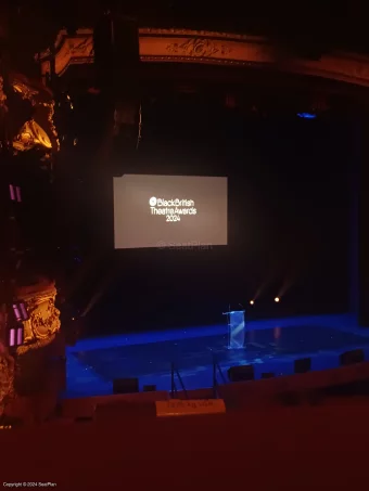 Lyceum Theatre Royal Circle A46 view from seat photo