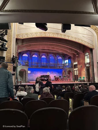 Gerald Schoenfeld Theatre Orchestra N3 view from seat photo