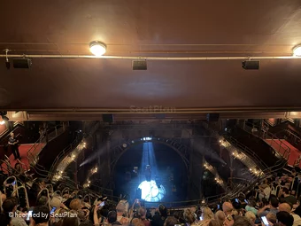 Palace Theatre Balcony L17 view from seat photo