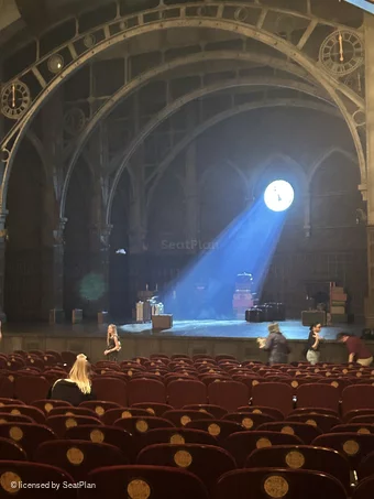 Lyric Theatre Orchestra T36 view from seat photo