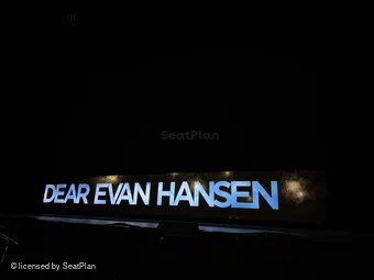 Edinburgh Playhouse Stalls A21 view from seat photo