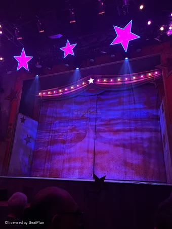 Charing Cross Theatre Stalls F2 view from seat photo