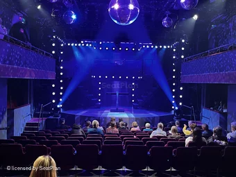 Charing Cross Theatre Stalls P7 view from seat photo