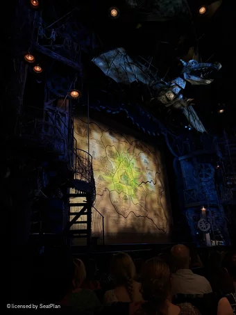Apollo Victoria Theatre Stalls G42 view from seat photo