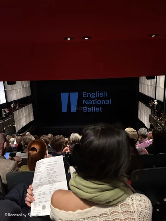Sadler's Wells First Circle L13 view from seat photo