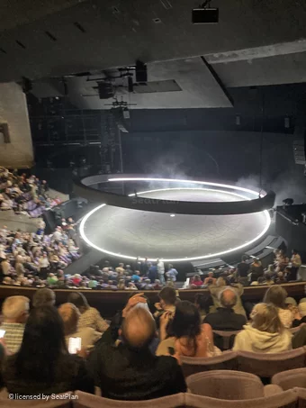 National Theatre - Olivier Circle F11 view from seat photo