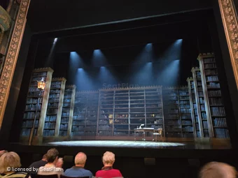 Aldwych Theatre Stalls D8 view from seat photo