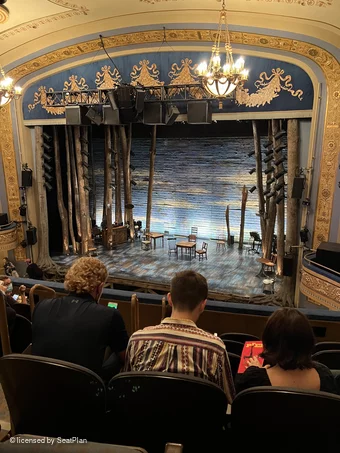 Gerald Schoenfeld Theatre Mezzanine F6 view from seat photo
