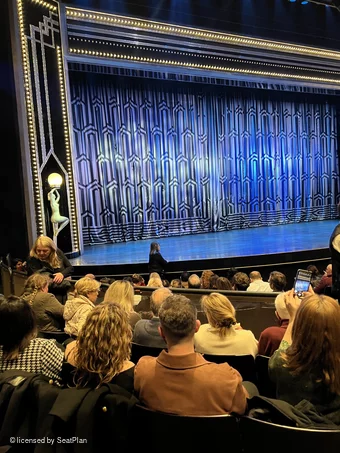 Gillian Lynne Theatre Stalls K51 view from seat photo