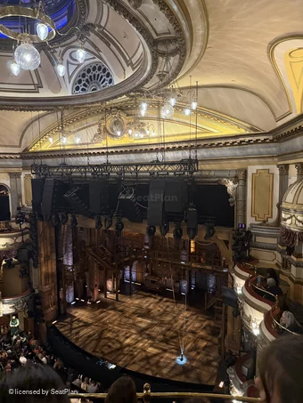 Victoria Palace Theatre Grand Circle C2 view from seat photo