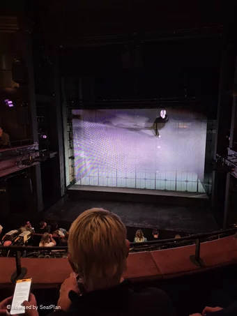 Royal Court Theatre Circle B8 view from seat photo