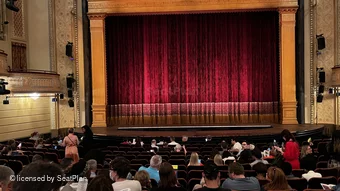 Majestic Theatre Orchestra O106 view from seat photo