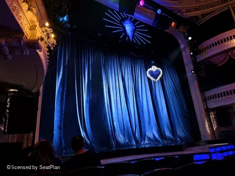 Criterion Theatre Stalls E22 view from seat photo