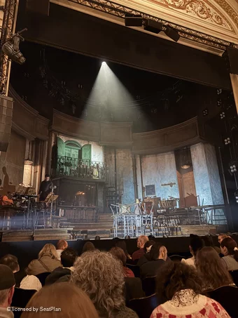 Lyric Theatre Stalls H21 view from seat photo