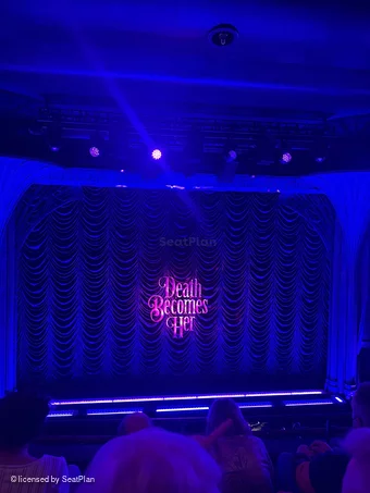 Lunt-Fontanne Theatre Front Mezzanine C106 view from seat photo