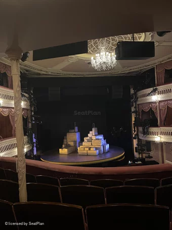 Criterion Theatre Dress Circle E20 view from seat photo