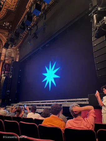 London Palladium Stalls F3 view from seat photo