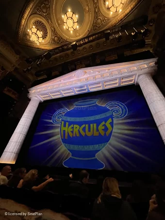 Theatre Royal Drury Lane Stalls D21 view from seat photo