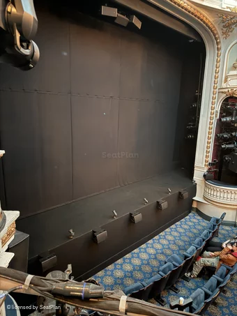 Ambassadors Theatre Circle A22 view from seat photo