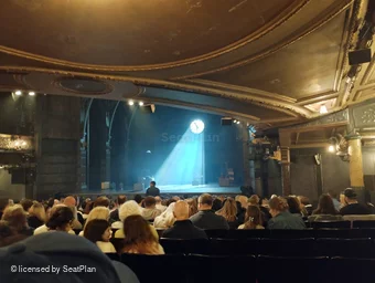 Palace Theatre Stalls S4 view from seat photo