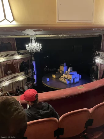 Criterion Theatre Upper Circle C11 view from seat photo